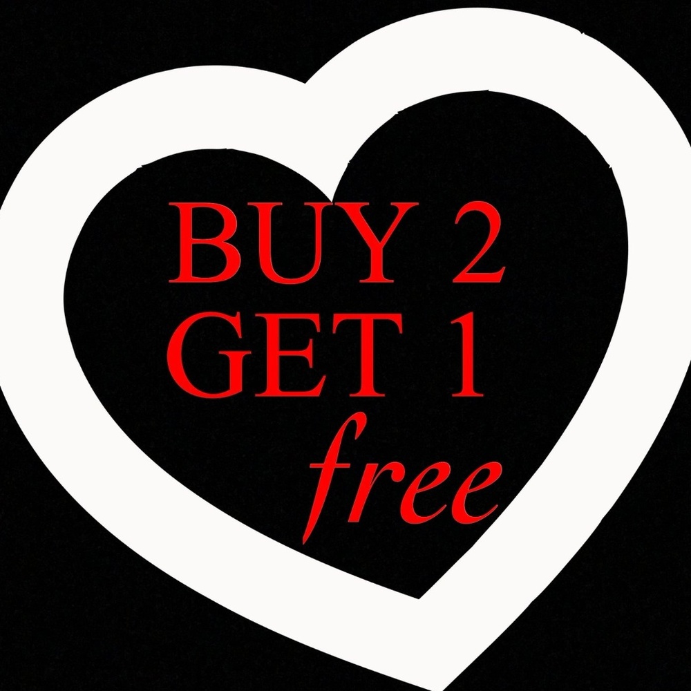SALE: Buy 2 Items listed @ $7 or less, Get 1 Free!